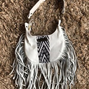 Nena & Co fringe saddlebag